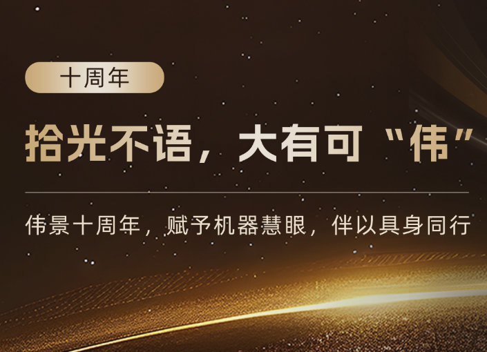 拾光不语，大有可“伟”：伟景十周年，赋予机器慧眼，伴以具身同行